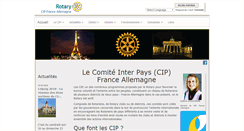 Desktop Screenshot of cip-france-allemagne.org