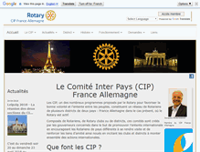 Tablet Screenshot of cip-france-allemagne.org